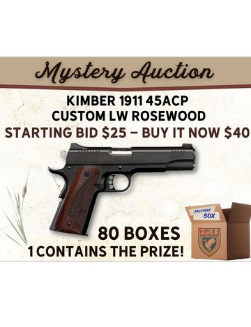 Event Kimber 1911 Mystery Auction