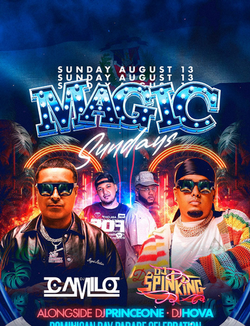 Event Magic Sundays Dominican Day Parade After Party DJ Camilo Live At 11:11 Lounge