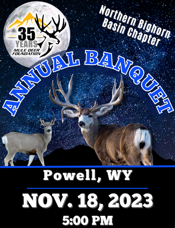 Event Powell, WY - Northern Bighorn Basin Chapter Banquet