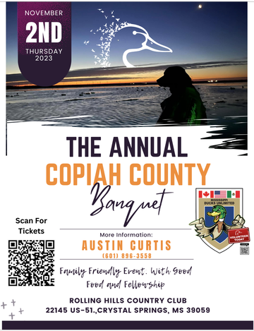 Event Copiah County Dinner: Crystal Springs