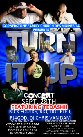 Event Turn It Up Concert