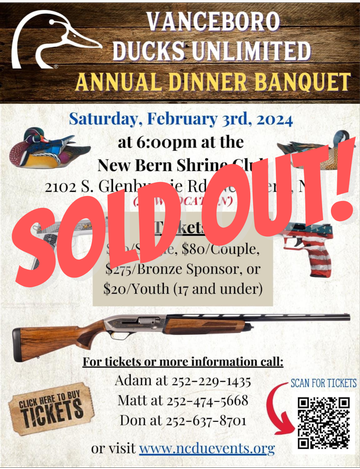 Event Vanceboro Banquet - SOLD OUT!