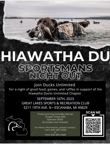 Event Hiawatha Sportsman's Night Out