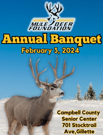 Event Gillette, WY - Mule Deer Foundation Banquet