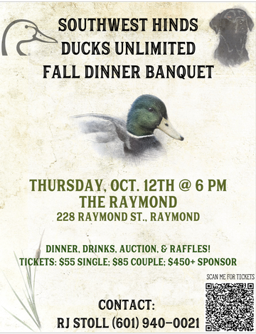 Event Southwest Hinds Dinner: Raymond