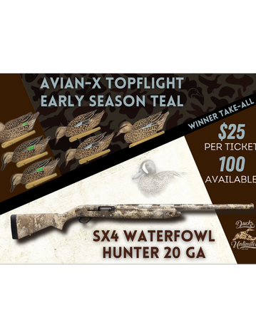 Event SX4 20 GA + Decoy Raffle