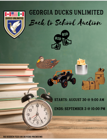 Event GA DU Back to School Online Auction 