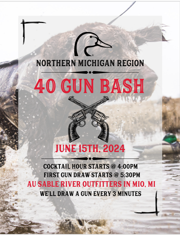Event Northern Michigan DU "40 Gun Bash"