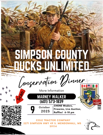 Event Simpson County Dinner- Mendenhall