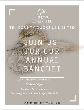 Event Tri-County Area Dinner SATURDAY OCTOBER 14TH!