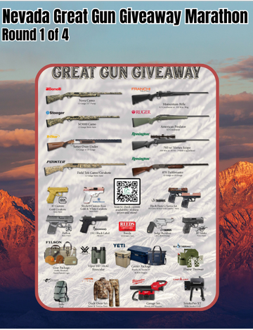 Event Nevada Great Gun Giveaway Marathon 1 of 4