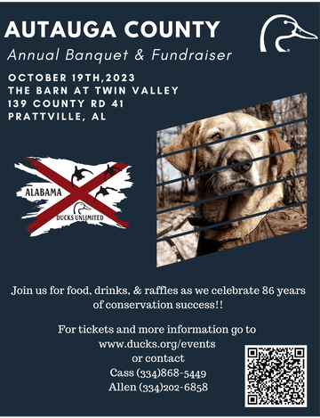 Event Autauga County Ducks Unlimited Dinner