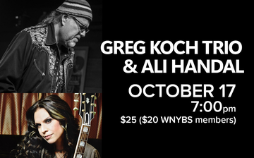 Event The Greg Koch Trio & Ali Handal