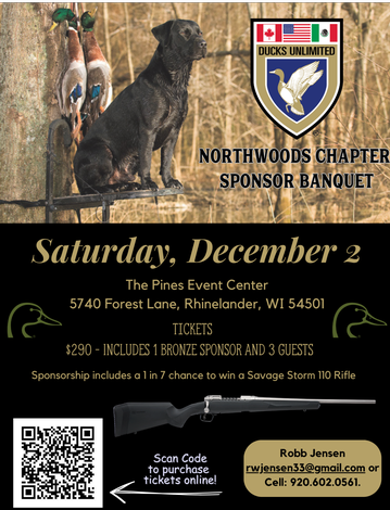 Event North Woods Sponsor Event (Rhinelander)