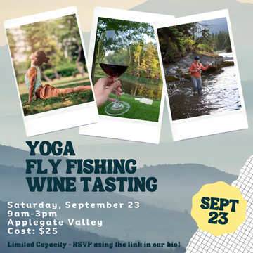 Event Ladies Yoga, Fishing & Wine 