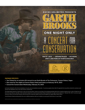 Event Garth Brooks Experience Raffle 