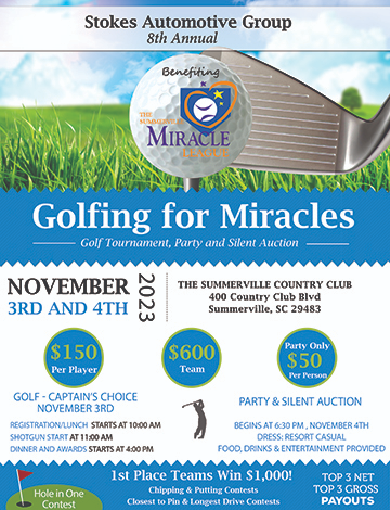 Event 8th Annual Golfing for Miracles