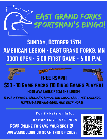 Event East Grand Fork Sportsman's Bingo