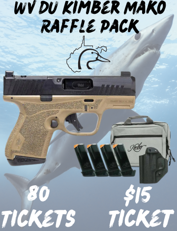 Event WV DU Kimber Mako Package Raffle!