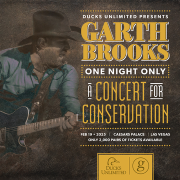 Event Garth Brooks Concert for Conservation on Feb 19, 2025 - Online Raffle