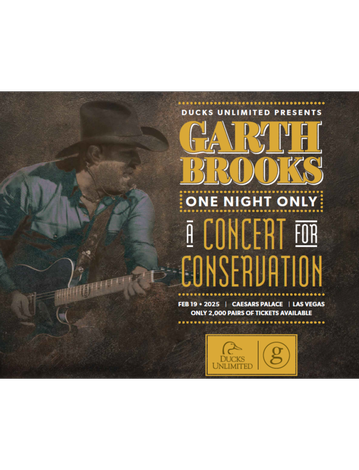 Event Garth Brooks A Concert For Conservation Feb 19, 2025 - Tickets
