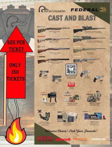 Event PA DU Cast & Blast Raffle