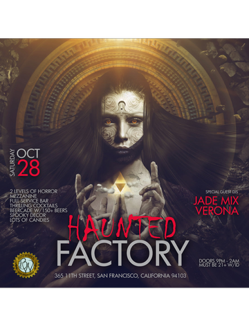 Event HAUNTED FACTORY - Halloween Ball 2023