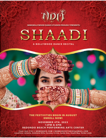Event 2023 Food Pre-Order NDM Fall Recital - Shaadi (Wedding)