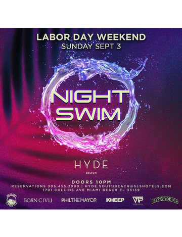 Event Labor Day Weekend Pool Party At Hyde Beach