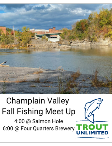 Event Fall Fishing Meet Up -Salmon Hole/Four Quarters Brewery