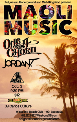 Event Maoli, Jordan T and One A Chord