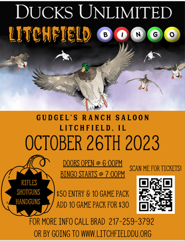 Event CANCELLED: Litchfield Fall Bingo