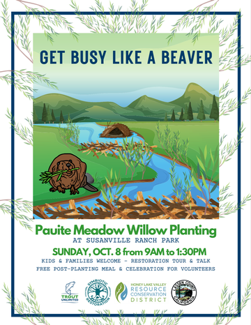 Event Paiute Meadow Willow Planting at Susanville Ranch Park