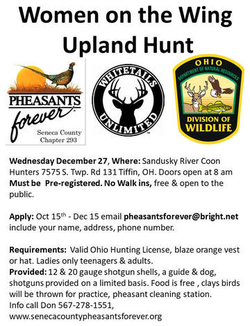 Event Women on the Wing Upland Hunt