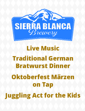 Event Sierra Blanca Brewery Oktoberfest 2023