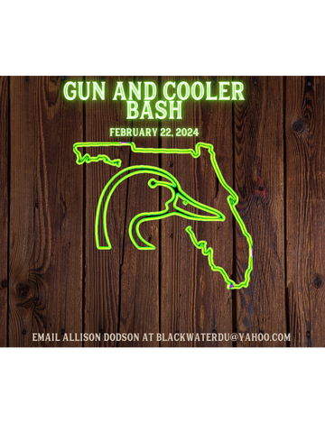Event 02/22/24  Blackwater Gun and Cooler Bash 6:00 PM