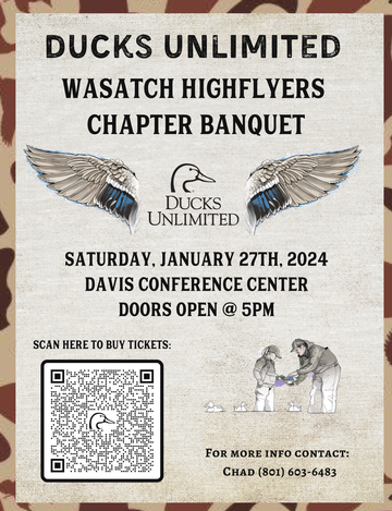 Event Wasatch High Flyers Ducks Unlimited Banquet