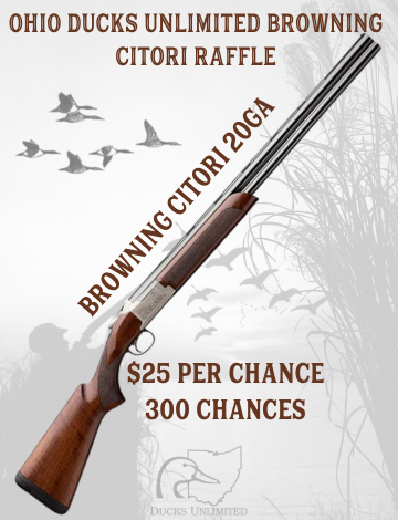 Event Ohio DU Browning Citori 20Ga Raffle