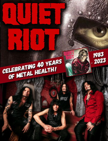 Event QUIET RIOT: 40 Years of Metal Health World Tour 2023 (TICKETS ON SALE SEPT 30)