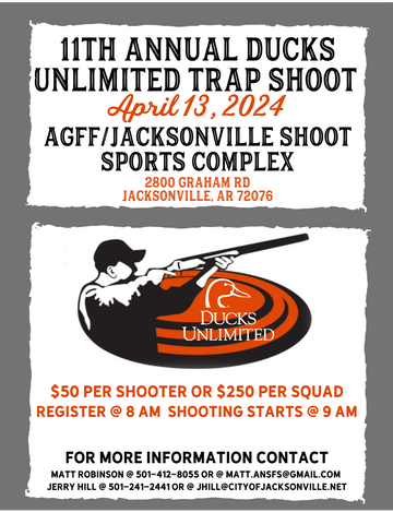 Event 11th Annual Jacksonville DU Trap Shoot Fundraiser