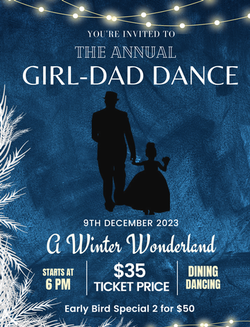 Event Girl-Dad Dance : A Winter Wonderland