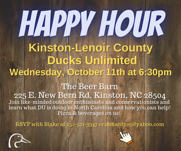 Event Kinston-Lenoir County DU Happy Hour