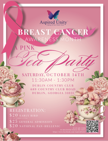 Event Aspired Unity Breast Cancer Awareness Pink Tea Party