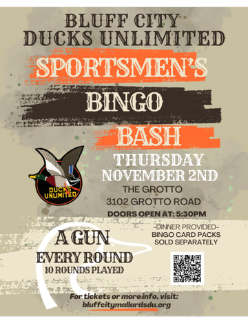 Event Bluff City Mallards Bingo Bash