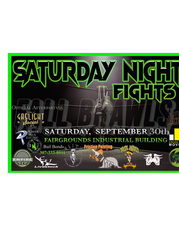 Event Saturday Night Fights -Fall brawls