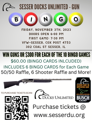 Event Sesser Fall Gun Bingo