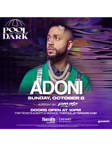 Event Columbus Day Weekend DJ Adoni Live At Harrahs Resort