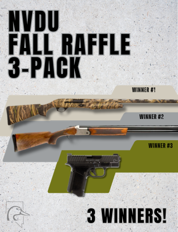 Event NVDU FALL RAFFLE 3 PACK