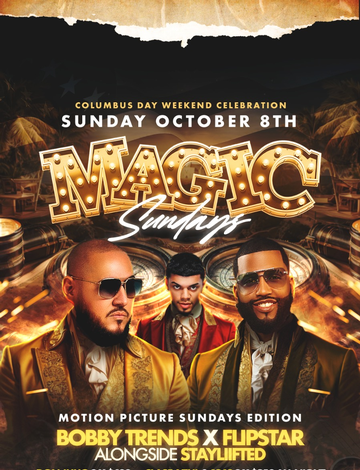 Event Magic Sundays Columbus Day Weekend DJ Bobby Trends Live At 11:11 Lounge