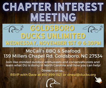 Event Goldsboro DU Chapter Interest Meeting